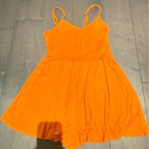 Garage Bold Orange Romper